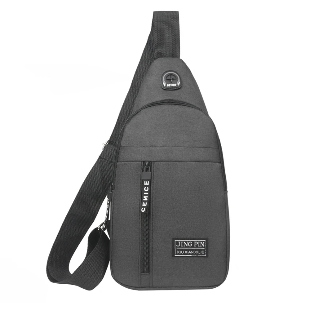 Al men s korean oxford fabric fashion sports cross body bag one shoulder small backpack thumb200