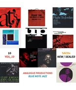 LOT OF 10: ANALOGUE PRODUCTIONS/BLUE NOTE JAZZ STEREO HYBRID SACDs NEW S... - $275.49