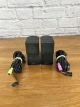 Pair Of Bose Lifestyle Jewel Mini Double Cube Speakers Acoustimass Black... - $800.15 MXN