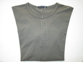 Alternative Soft Cotton Long SLV Men Henley T-Shirt Sterling Forest M (1... - $29.06