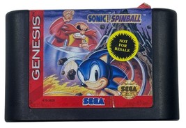 Sega Genesis Sonic Spinball Cartridge Not For Resale - £11.47 GBP