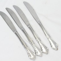 Estia Cascade Dinner Knives 8-1/2&quot; Stainless  Lot of 4 - $7.83