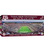 MasterPieces NCAA Texas A&amp;M Aggies, Stadium Panoramic Jigsaw Puzzle, Kyl... - £23.70 GBP