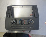 Manual Climate Control Assembly  From 2006 Ford Freestar  3.9 3F231704608AK - $100.00