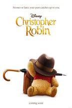 Christopher Robin Movie Poster Winnie The Pooh Art Film Print 14x21 24x36 27x40&quot; - £8.71 GBP+