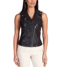 Leather Vest S Women Size Motorcycle Women’s Biker Harley Davidson M L B... - £91.64 GBP