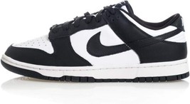 Nike Mens Dunk Low Retro Basketball Sneakers, 9.5, White/White/Black - £118.17 GBP