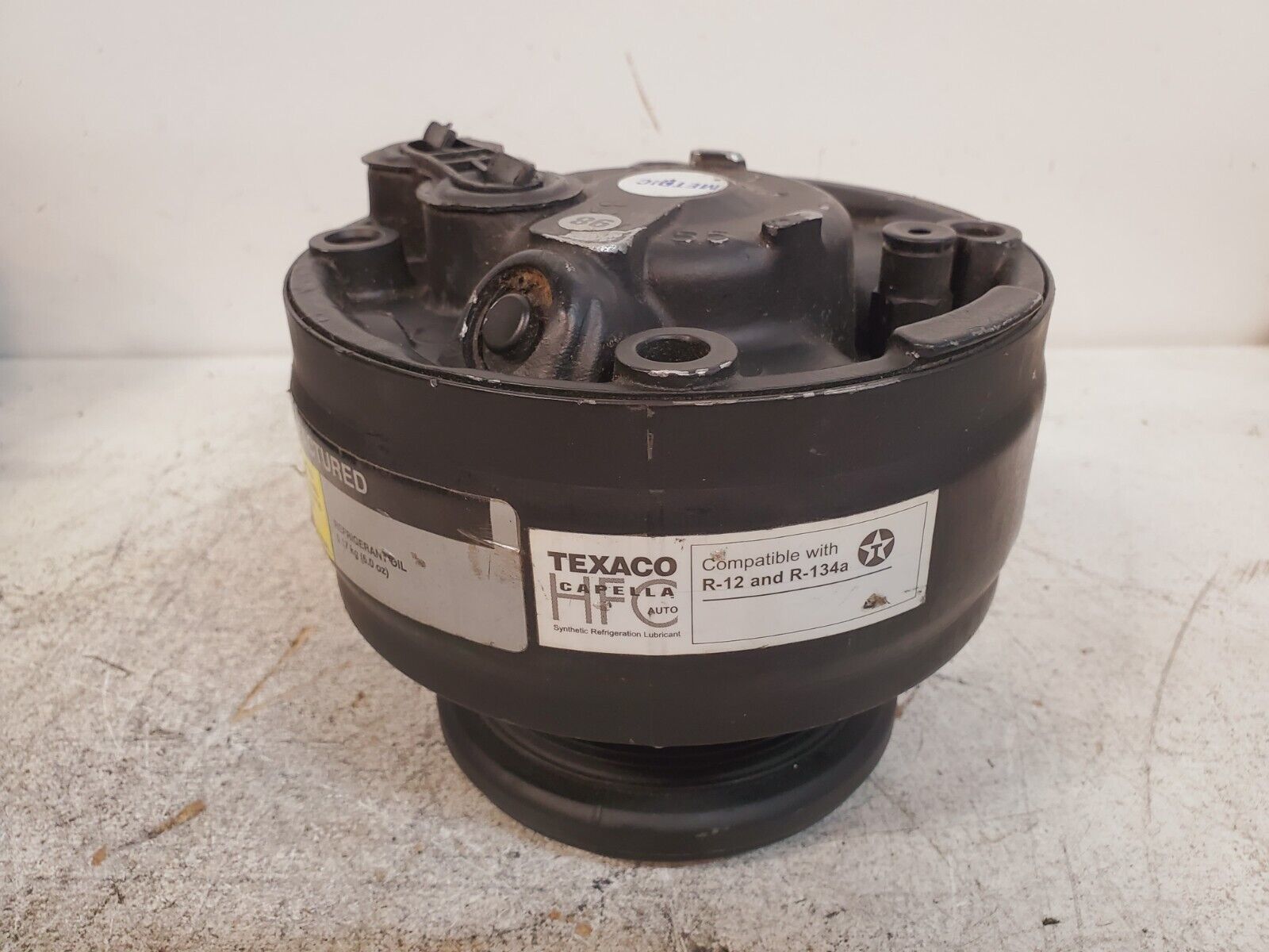 Texaco Capella Remanufactured A/C Compressor 214 | 65599054 | R-12 &amp; R-134A - $128.60