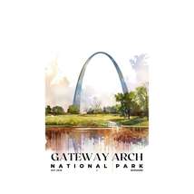 Gateway Arch National Park Poster | S04 - £26.37 GBP+