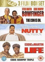 Bowfinger/The Nutty Professor/Life DVD (2006) Eddie Murphy, Shadyac (DIR) Cert P - $17.80