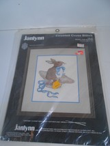 Janlynn Ready For Easter Counted Cross Stitch Kit Bunny Rabbit Hat New 5... - $9.50