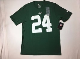 New York Jets Boys Nike Darrelle Revis #24 Player T-Shirt - Medium &amp; Sma... - $186.13 MXN