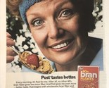 vintage Post Bran Flakes Print Ad Advertisement Ph2 - $4.94