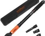 HORUSDY 3/8-Inch Drive Click Torque Wrench, 10~80 Ft-Lb | 13.6~108.5 Nm,... - $45.99