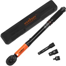 HORUSDY 3/8-Inch Drive Click Torque Wrench, 10~80 Ft-Lb | 13.6~108.5 Nm,... - $45.99