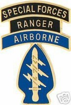 Army Special Forces Ranger Airborne Military Hat Pin - £15.01 GBP