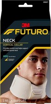 Futuro Neck Soft Cervical Collar Adjustable, One Size, White - £12.25 GBP