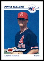 1991 Line Drive AA #48 Dennis Wiseman Arkansas Travelers - £2.37 GBP