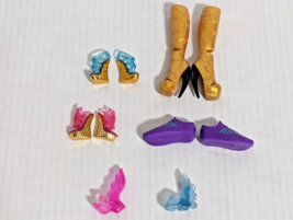 Monster High Dolls Shoes Replacement Lot 4 Pair 2 Single Read Description - £15.26 GBP