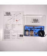 Airbrush Kit Painting Model Airplane Car Harbor Freight 1500 Vtg - $29.86 CAD