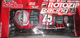 Racing Champions 1/24 Scale #75 Rotozip Wally Dallenbach NASCAR Mint In Box Nice - £11.99 GBP