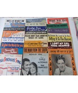 23 Pcs Vintage Piano Sheet Music Polka Waltz Ballad Romance 1920-1930&#39;s ... - $20.29 CAD