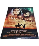 2006 THE NATIVITY STORY Original Movie Theater Poster Banner 48x70 3&quot; Te... - £47.06 GBP