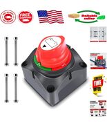 455A Power Cut Master On/Off Battery Isolator Switch for Vehicles &amp; Boats - $420.73 MXN