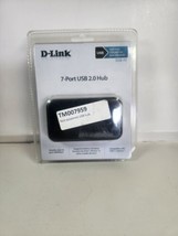 NEW Sealed D-Link DUB-H7BL 7 Port USB 2.0 Hub - $14.01