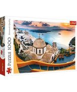 1000 Piece Jigsaw Puzzles, Fairytale Santorini, Puzzle of Greece, Island - $573.07 MXN