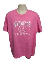 Blue Hills Warriors Volleyball Adult Pink XL TShirt - $332.50 MXN