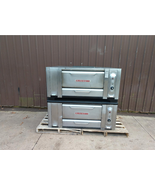 BLODGETT 1000 HIGH BTU 120K NATURAL DECK GAS DOUBLE PIZZA OVENS WITH  NE... - $4,945.05