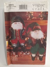 1997 Vogue Craft Linda Carr 9685 Charming Pair of Christmas Elves  - £15.73 GBP
