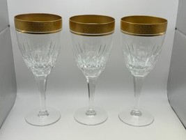 Set of 3 Noritake Crystal MONDE D&#39;OR Iced Tea Glasses - £282.49 GBP