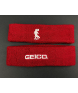 Geico Insurance Vintage Headbands (2) Gecko Lizard Rare Embroidered Prom... - $644.44 MXN