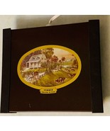 Currier &amp; Ives Hot Plate Buffet Warming Tray Warm O Matic Summer Season ... - $18.69