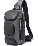 Sling Backpack Sling Bag Crossbody Backpack Shoulder Casual Daypack Ruck... - £66.84 GBP