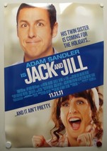 JACK AND JILL 2011 Adam Sandler, Katie Holmes, and Al Pacino-One Sheet - £15.52 GBP