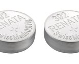 Renata 392 SR41W Batteries - 1.55V Silver Oxide 392 Watch Battery (2 Count) - £3.91 GBP+