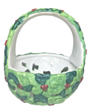 Holiday Porcelain  Basket - $12.75