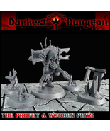 Prophet Undead Cultist DnD D&amp;D Fantasy RPG miniature DARKEST DUNGEON - £11.77 GBP