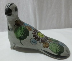 Vintage Ceramic Pottery Dove Pigeon Bird From Tonala, Mexico Multicolor - £11.99 GBP