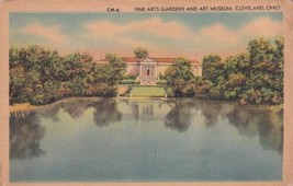 Cleveland Ohio OH Fine Arts Gardens Art Museum Postcard C28 - £2.29 GBP