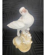 Vintage Lefton  White Dove Porcelain Bird Figurine KW4037 - £8.01 GBP