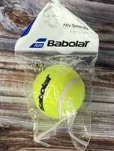 Babolat Mini Tennis Ball Keychain Key Ring - Fuzzy - 1.5&quot; - Rare! - £8.52 GBP