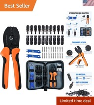 Complete Solar Installation Toolkit: Crimper, Connectors &amp; Spanners – 13... - $39.00