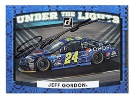 Autographed Jeff Gordon 2022 Donruss Racing Under The Lights (#24 Pepsi Team) Ra - £52.72 GBP
