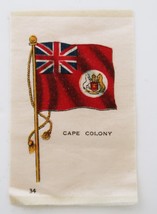 1910&#39;s Tobacco Silk Flag of The Cape Colony  # 34 in Series - $9.99