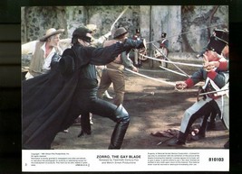 Zorro, The Gay BLADE-8x10 Promotional Still #3-1981 Fn - £17.24 GBP