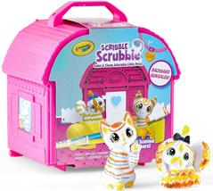 Scribble Scrubbie Pets, Backyard Playset, Toys for Girls &amp; Boys, Gifts f... - £19.42 GBP